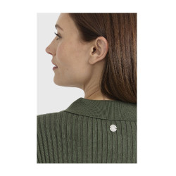 Dames poloshirt paardrijden Harcour Celeste – elegant