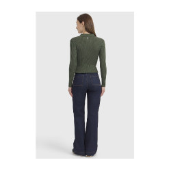 Dames poloshirt paardrijden Harcour Celeste – elegant
