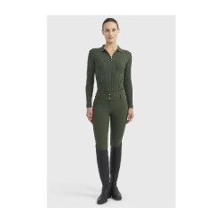 Dames poloshirt paardrijden Harcour Celeste – elegant