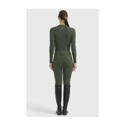Dames poloshirt paardrijden Harcour Celeste – elegant