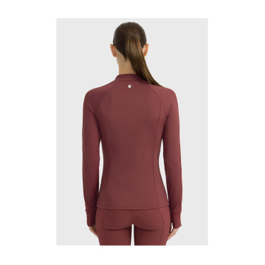 Technisch T-shirt Harcour Calista dames Wingerd Bordeaux Technisch T-shirt Harcour Calista dames Wingerd Bordeaux