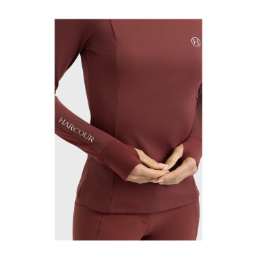 Technisch T-shirt Harcour Calista dames Wingerd Bordeaux Technisch T-shirt Harcour Calista dames Wingerd Bordeaux