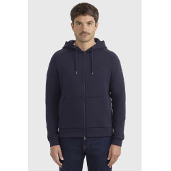 Harcour herenhoodie met rits – paardrijden | EQUI-Clic