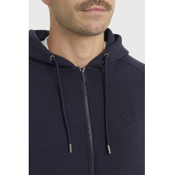 Harcour herenhoodie met rits – paardrijden | EQUI-Clic