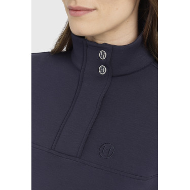 Harcour Cassandre half-zip rijsweater voor paardrijden Harcour Cassandre half-zip rijsweater voor paardrijden
