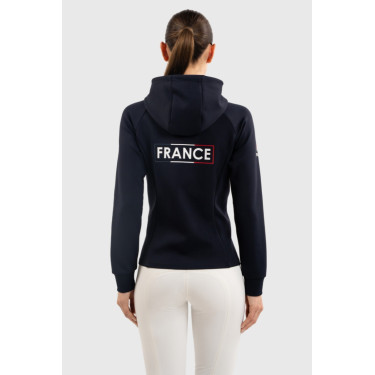 Dames-sweater Harcour Frankel Frankrijk Marine Marineblauw