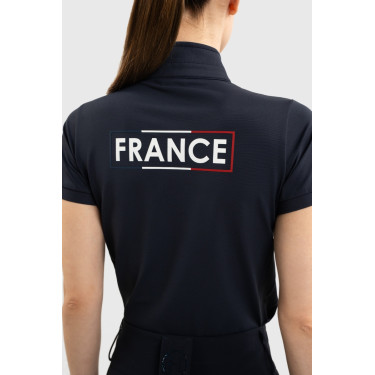 Dames poloshirt Harcour Fuega – paardrijden Frankrijk Dames poloshirt Harcour Fuega – paardrijden Frankrijk