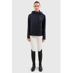 Waterdichte jas Harcour Pekenia dames Marine Marineblauw