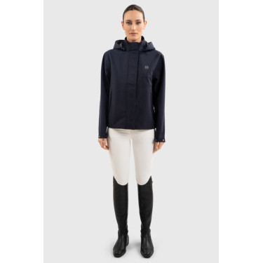 Waterdichte jas Harcour Pekenia dames Marine Marineblauw