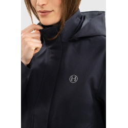 Waterdichte jas Harcour Pekenia dames Marine Marineblauw