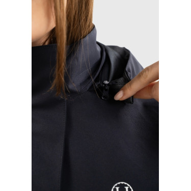 Waterdichte jas Harcour Pekenia dames Marine Marineblauw