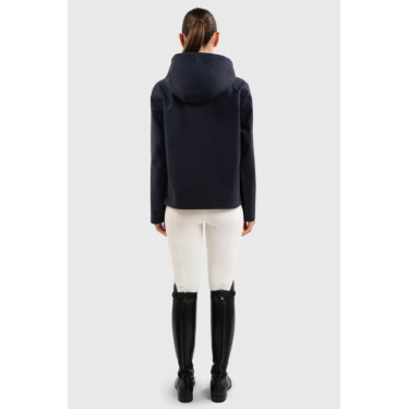 Waterdichte jas Harcour Pekenia dames Marine Marineblauw