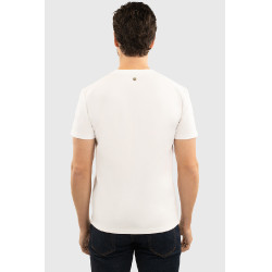 Heren T-shirt Harcour Titouan Wit