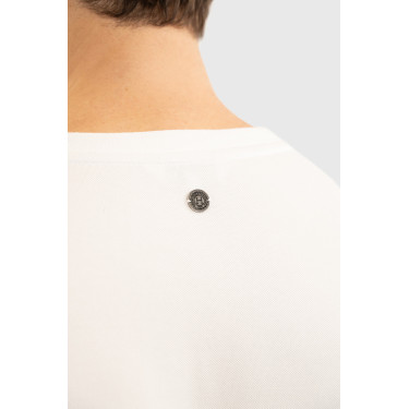Heren T-shirt Harcour Titouan Wit