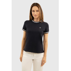 T-shirt Harcour Belsara dames Marine Marineblauw T-shirt Harcour Belsara dames Marine Marineblauw