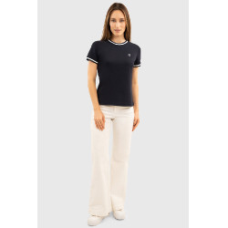 T-shirt Harcour Belsara dames Marine Marineblauw T-shirt Harcour Belsara dames Marine Marineblauw
