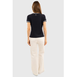 T-shirt Harcour Belsara dames Marine Marineblauw T-shirt Harcour Belsara dames Marine Marineblauw