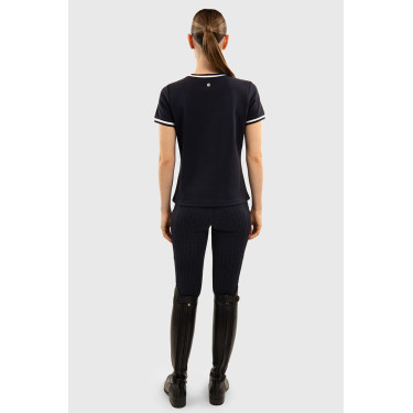T-shirt Harcour Belsara dames Marine Marineblauw T-shirt Harcour Belsara dames Marine Marineblauw