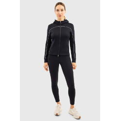 Harcour Bryssea hoodie met rits – paardrijden dames