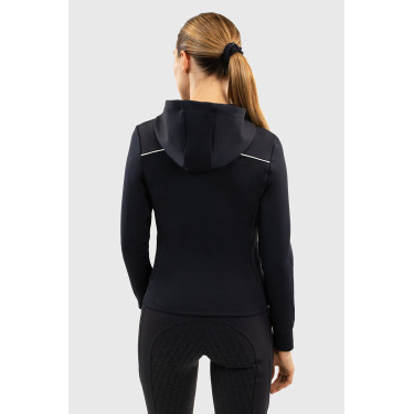 Harcour Bryssea hoodie met rits – paardrijden dames