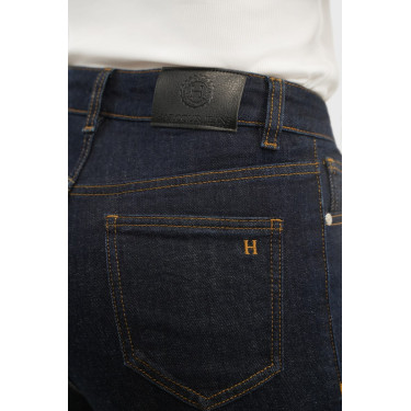 Dames paardrijbroek jeans Harcour Jeanne hoge taille