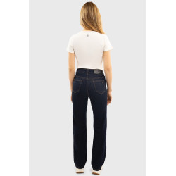 Dames paardrijbroek jeans Harcour Jeanne hoge taille