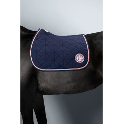 Harcour Suze zadeldek Marine / roze Blauw
