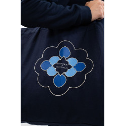 Tote bag Harcour x Versailles Leonor Marine Marineblauw