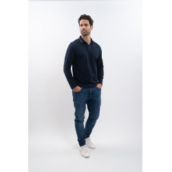 Heren poloshirt voor paardrijden Harcour Malik