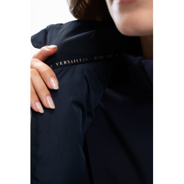 Mouwloze bodywarmer Harcour x Versailles Leonie Marine Marineblauw Mouwloze bodywarmer Harcour x Versailles Leonie Marine Marineblauw
