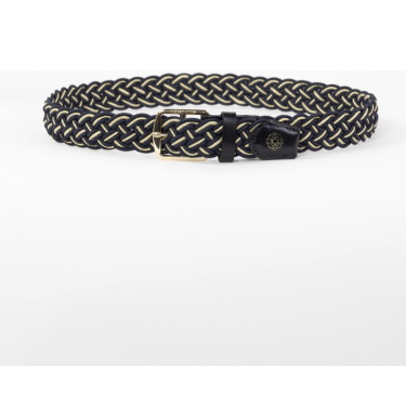Riem Harcour x Versailles Charline Marine / lichtgoud Marineblauw