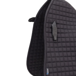 Shires Arma Deluxe katoenen dressuurzadeldek Zwart