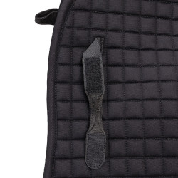 Shires Arma Deluxe katoenen dressuurzadeldek Zwart
