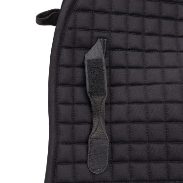 Shires Arma Deluxe katoenen dressuurzadeldek Zwart