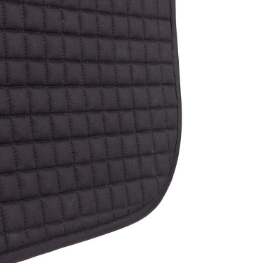 Shires Arma Deluxe katoenen dressuurzadeldek Zwart