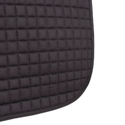Shires Arma Deluxe katoenen springzadeldek Zwart Shires Arma Deluxe katoenen springzadeldek Zwart