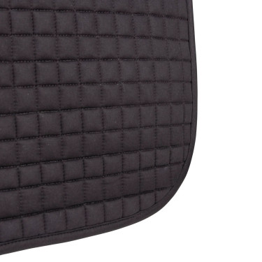 Shires Arma Deluxe katoenen springzadeldek Zwart Shires Arma Deluxe katoenen springzadeldek Zwart