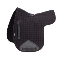 Shires Arma Deluxe katoenen zadeldek Zwart