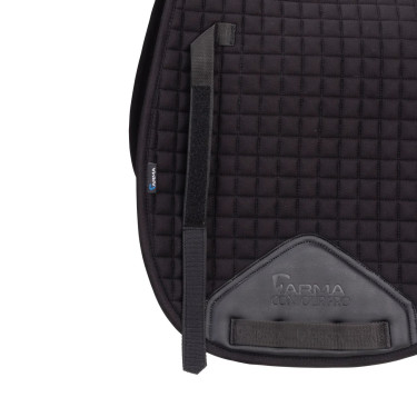 Shires Arma Deluxe katoenen zadeldek Zwart Shires Arma Deluxe katoenen zadeldek Zwart