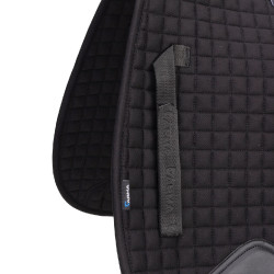 Shires Arma Deluxe katoenen zadeldek Zwart Shires Arma Deluxe katoenen zadeldek Zwart