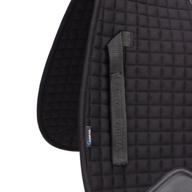 Shires Arma Deluxe katoenen zadeldek Zwart Shires Arma Deluxe katoenen zadeldek Zwart