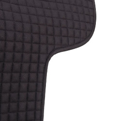 Shires Arma Deluxe katoenen zadeldek Zwart Shires Arma Deluxe katoenen zadeldek Zwart