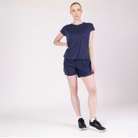 Technisch T-shirt React Shires Aubrion Middernacht Blauw