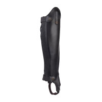 Synthetische mini-chaps voor volwassenen Shires Moretta Zwart