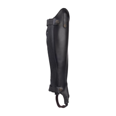 Synthetische mini-chaps voor volwassenen Shires Moretta Zwart