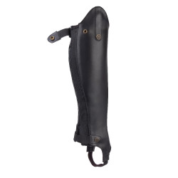 Synthetische mini-chaps voor volwassenen Shires Moretta Zwart