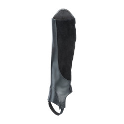 Synthetische mini-chaps voor volwassenen Shires Moretta Zwart