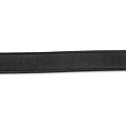 Shires Velociti Lusso plat voorhoofdstuk Zwart