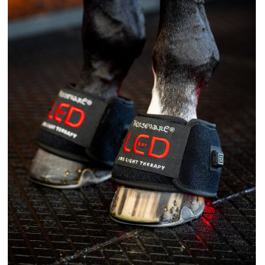 Horseware set van 4 mini LED-roodlichttherapiebandages