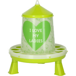 Voederbak met Ladies-motief